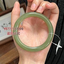 天然和田玉55.5圈口冰種湖水綠手鐲 55.5*11*9.1 送證書 料子冰潤細膩色澤 翡翠 手鐲 收藏【二手】【大唐盛世】-922 價格比較,價格查詢,歷史價格詳細信息