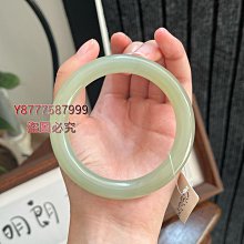 天然和田玉59圈口冰種晴水手鐲 59*11.6*9.2 送證書 料子冰潤細膩色澤清爽 翡翠 手鐲 收藏【二手】【大唐盛世】-947 歷史價格詳細信息
