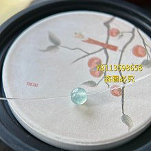 高冰薄荷藍海鹽檸檬翡翠小米珠手鏈  尺寸卡3.4左右藍珠卡6.5左右顆顆精 翡翠 飾品 收藏【二手】【微淵古董】-943 歷史價格詳細信息