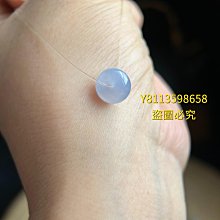 冰膠果凍牛仔藍翡翠多寶鼓珠  尺寸卡9.05×6.5側面有一個色線紋不摳不算 翡翠 飾品 收藏【二手】【微淵古董】-960 歷史價格詳細信息