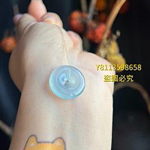 高冰天空藍雪花棉翡翠珠珠項鏈  尺寸卡4.4左右完美度90以上繞手3圈半 翡翠 飾品 收藏【二手】【微淵古董】-633 歷史價格詳細信息