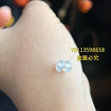 白冰翡翠多寶鼓珠  尺寸卡8.2×6.5完美無紋裂種老冰透起光干干凈凈的 翡翠 飾品 收藏【二手】【微淵古董】-1711 歷史價格詳細信息