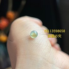 冰水藍色飄藍花翡翠小桶珠  尺寸卡5.85×4.28完美無紋裂取料子的時候下 翡翠 飾品 收藏【二手】【微淵古董】-730 歷史價格詳細信息