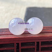 緬甸翡翠圓珠珠 冰紫13.3mm  冰甜綠13.7mm 翡翠 飾品 收藏【二手】【朝天宮】-3427 歷史價格詳細信息
