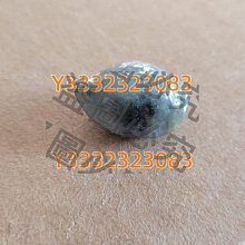 #手串天然緬甸翡翠冰烏雞算盤果綠鼓珠手串 和田玉 玉石 文玩 -5660 歷史價格詳細信息