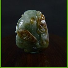 龍鳳翡翠玉器坊-貔貅手把件(招財神獸) ~~~ㄚ爸ㄟ珍藏~~~☆精選優惠☆ 歷史價格詳細信息