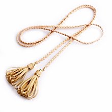 下殺 (null)民族風刺繡腰帶女細配裙子簡約百搭長款純棉流蘇腰鏈裝飾布腰帶潮 歷史價格詳細信息