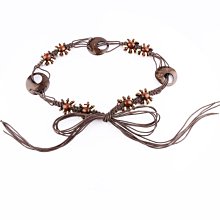 民族風手工編織陶瓷手鏈女景德鎮陶瓷手串男古風國潮花釉手繩手飾-緻雅尚品 歷史價格詳細信息