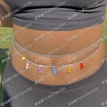 愛尚購11/23飾品 滿鉆個性圖騰腰鍊百搭性感惡魔之眼水鉆身體鍊chain 歷史價格詳細信息