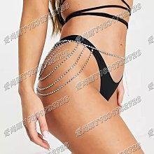 愛尚購11/23飾品 滿鉆個性圖騰腰鍊百搭性感惡魔之眼水鉆身體鍊chain 歷史價格詳細信息