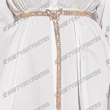 愛尚購11/23歐美時尚飾品滿鉆水鉆M字母腰鍊個性氣質性感身體鍊女Waist chain 歷史價格詳細信息