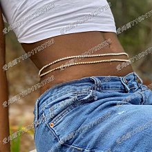 body chain夜店狂野性感誘惑多條大珍珠連接後背身體鏈fb1630 歷史價格詳細信息