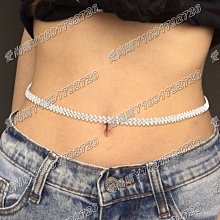 愛尚購11/23時尚配飾簡約水鉆流蘇腰鍊夜店性感腰飾身體鍊 Waist chain 歷史價格詳細信息