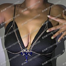 愛尚購04/07歐美飾品 女式性感簡約仿珍珠編織胸鍊套裝 新款創意漁網腰鍊 歷史價格詳細信息