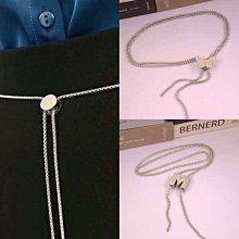 鏈條腰帶女ins潮腰鏈夏季裝飾西裝連衣裙子收腰金屬皮帶2022新款大衣腰帶-促銷 歷史價格詳細信息