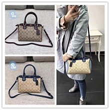 【皮皮購】COACH 戴妃手提包 秋冬托特包 洋氣單肩包斜背包 通勤或日常皆可 配折疊禮盒 歷史價格詳細信息