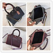 COACH 經典 皮革 手提包 肩背包 側背包 F08A03 米白色 名牌精品包 二手真品有LV Chanel 歷史價格詳細信息