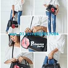 Princess Party 公主派對鋼印拉鏈手提包。焦糖裸杏《限時特價》 歷史價格詳細信息