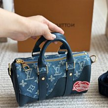 『瑤瑤代購』L家 牛仔包 最新款 頂級貨 原單大牌牛仔豌豆包marel中古包單肩斜挎包腋下包麻將包42HJ530 歷史價格詳細信息