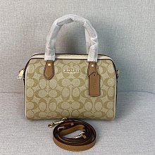 COACH CR124新款經典老花時尚單肩斜挎包 歷史價格詳細信息