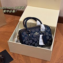 COACH 蔻馳 手提包 經典C紋印花 手提肩背包 時尚 單肩斜挎包 側背包 戴妃包 歷史價格詳細信息