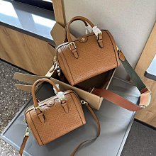 手提包 托裡伯奇爆款Monogram系列托特包藝員同款 帆布配牛皮面料 手提 肩背包 圖片實拍 折疊禮盒包裝 歷史價格詳細信息