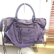 Balenciaga city 巴黎世家 紫色機車包 肩背包 歷史價格詳細信息