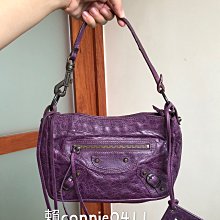 BALENCIAGA 紫色手提/側背機車包 歷史價格詳細信息