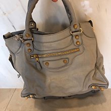 Balenciaga velo 巴黎世家 專櫃 正品 藍色 羊皮 小銀釦 手提肩背二用 托特包 機車包 歷史價格詳細信息