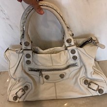 BALENCIAGA機車包，大象灰 歷史價格詳細信息