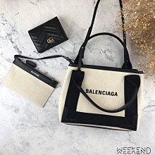 BALENCIAGA NAVY CABAS帆布二用包/子母包(黑色) XS 390346 2HH3N 1000 歷史價格詳細信息