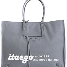 *小米蘭* BALENCIAGA GIANT WORK絕版大銀釦鉛灰色173080 D94JN 鉛灰色 現貨 歷史價格詳細信息