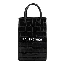 BALENCIAGA Shopping XXS 巴黎世家 皮革 購物袋 托特包 肩背包 黑/白色 mini 現貨 歷史價格詳細信息