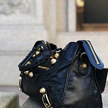 Balenciaga velo 巴黎世家 專櫃 正品 藍色 羊皮 小銀釦 手提肩背二用 托特包 機車包 歷史價格詳細信息