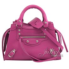 【茱麗葉精品】全新精品 BALENCIAGA 638524 Neo City 經典鉚釘小牛皮兩用機車包.黑 預購無現貨 歷史價格詳細信息