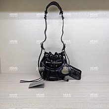 30年老店 現貨 BALENCIAGA 帆布 水桶包 斜背包 手提 黑色 小款 656682 巴黎世家 歷史價格詳細信息