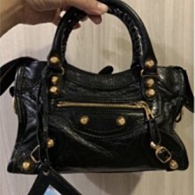 阿Sa二手  Balenciaga 巴黎世家 全皮 光面HOURGLASS 手提包 沙漏包 歷史價格詳細信息