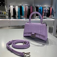 巴黎世家Balenciaga Mini padlock all afternoon bag(9成9新小型鎖頭機車包櫻花粉 歷史價格詳細信息