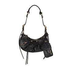 [全新真品代購] BALENCIAGA 全黑紋理皮革 Neo Classic City S 機車包 (巴黎世家) 歷史價格詳細信息