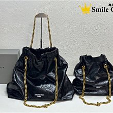 ☆Smile Queen☆-小香 小巧可愛雙C吊墜菱格紋頭層牛皮粗鏈條設計相機包 單肩包 肩背包 斜挎包 斜背包 兩色任選 歷史價格詳細信息