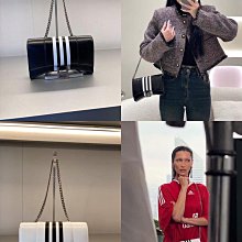 Balenciaga X adidas 限量聯名三葉草LOGO皮革八卡短夾 (黑色) 歷史價格詳細信息