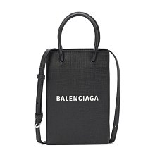 BALENCIAGA Shopping XXS 巴黎世家 皮革 購物袋 托特包 肩背包 黑/白色 mini 現貨 歷史價格詳細信息