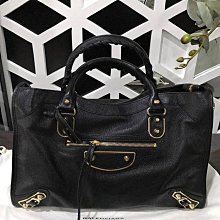 限量巴黎世家 Balenciaga 390157 Classic Metallic Edge Velo 金邊框黑 歷史價格詳細信息