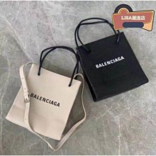 BALENCIAGA North South 牛皮二用購物包(XXS)(黑色) 597858 廠商直送 歷史價格詳細信息