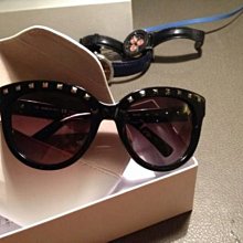 Valentino V型彩色皮革鉚釘附提把手拿包_展示品 歷史價格詳細信息