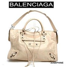 喬瑟芬【BALENCIAGA】賠售清倉起標95~銀釦核果仁PRALINE*2577GIANT DAY*173081側肩包 歷史價格詳細信息