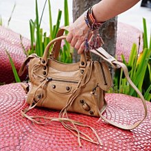 Balenciaga巴黎世家 city 碳灰色金釦giant 12（9成新以上） 歷史價格詳細信息