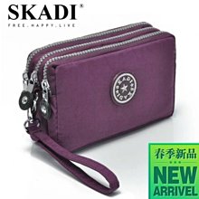 【6寸手機包】2019歐美零錢包迷你小女手機包多功能牛津布女士大容量三層拉鍊小手包新台幣：258元 歷史價格詳細信息