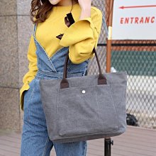 帆布女包時尚百搭藝文簡約韓版單肩手提包多隔層休閒大包-時尚箱包 歷史價格詳細信息