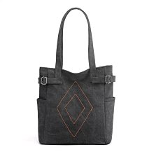 下殺-UA3118~新款斜挎手提布包女士大容量行李書包休閒旅行背包歐系復古單肩包收納包外出包休閒包包 歷史價格詳細信息